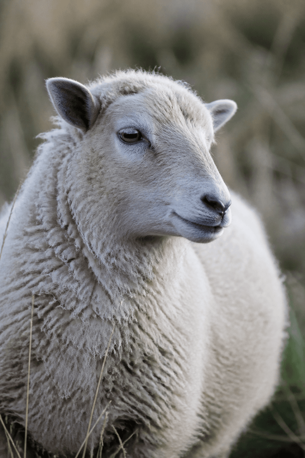 Juniper, a Shetland sheep