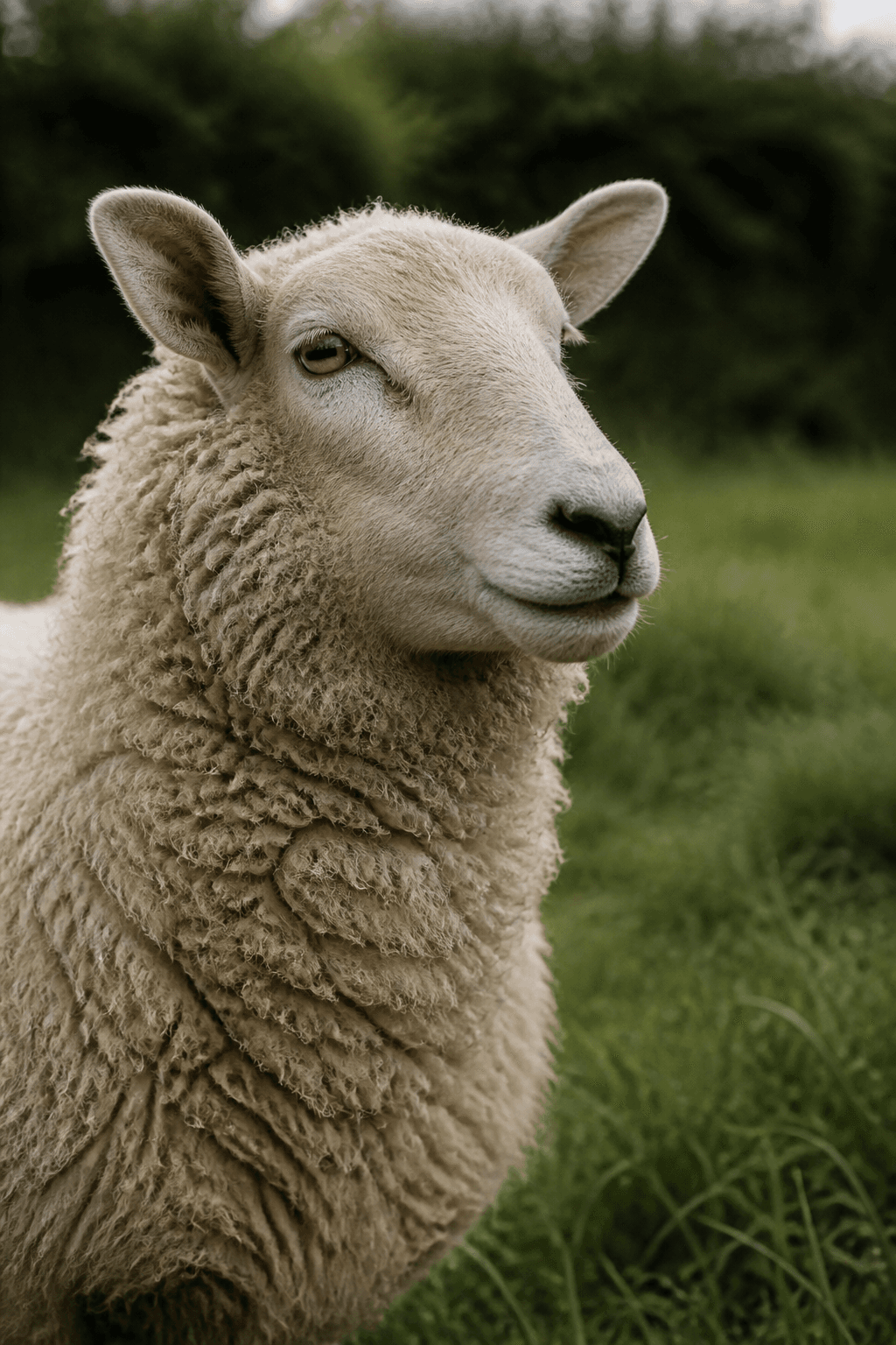 Agnes standing in the pasture